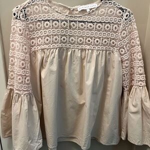 Endless Rose Cream Lace Blouse